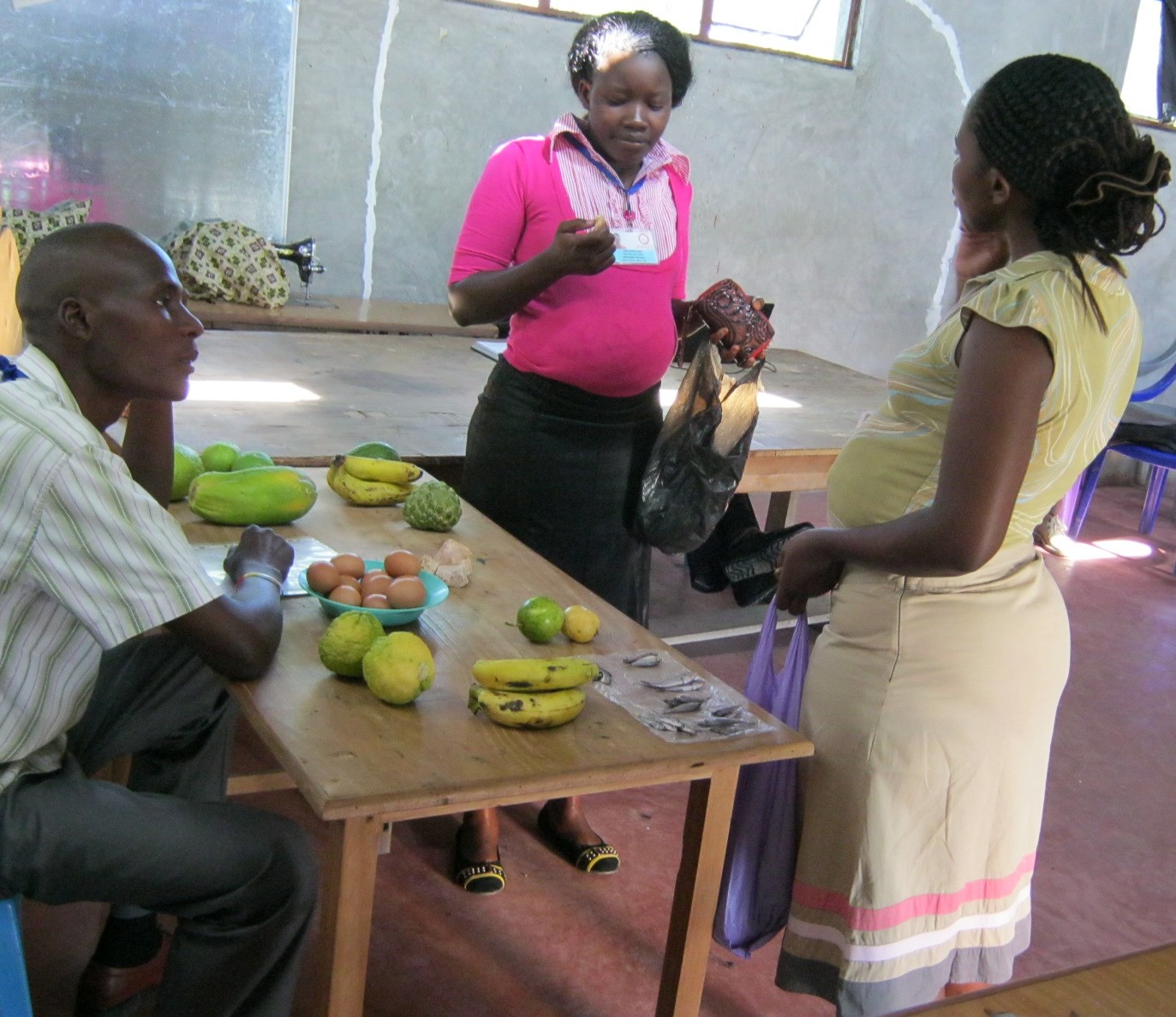 A role play on maternal nutrition